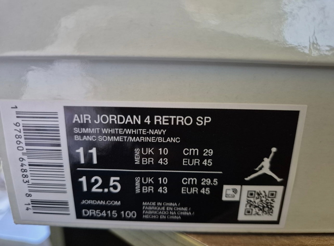 Nike SB x Air Jordan 4 Retro SP Navy