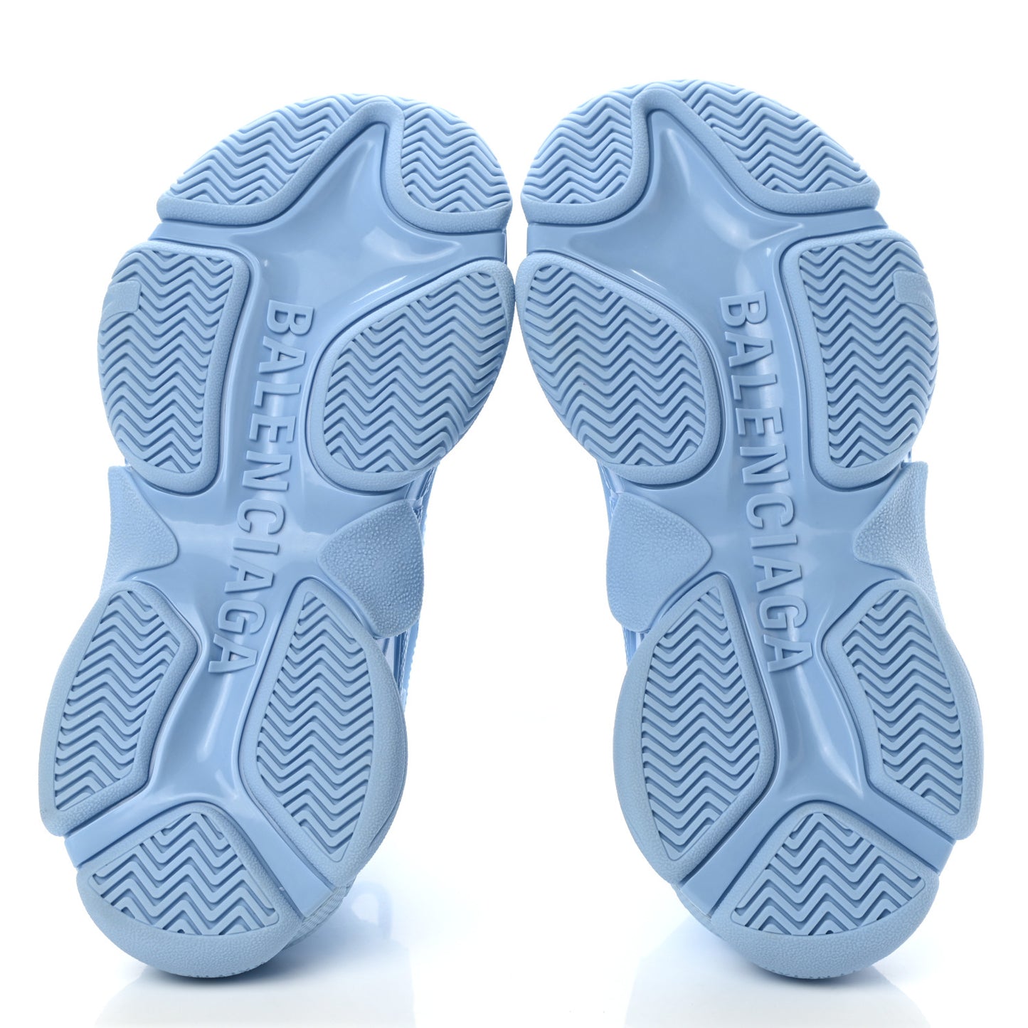 Balenciaga Triple S High Version Persian Blue