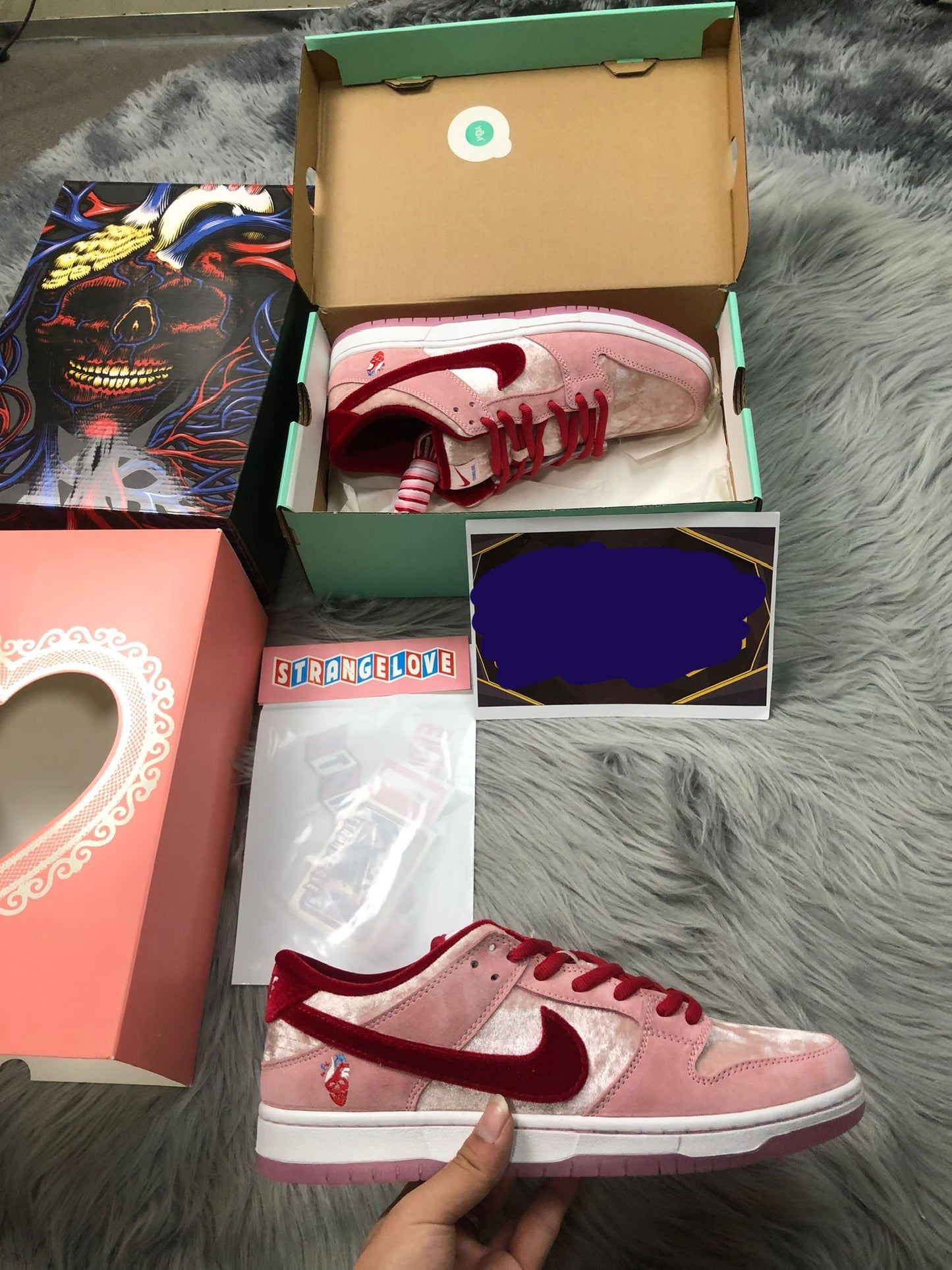 Nike Dunk Low SB x StrangeLove Valentines