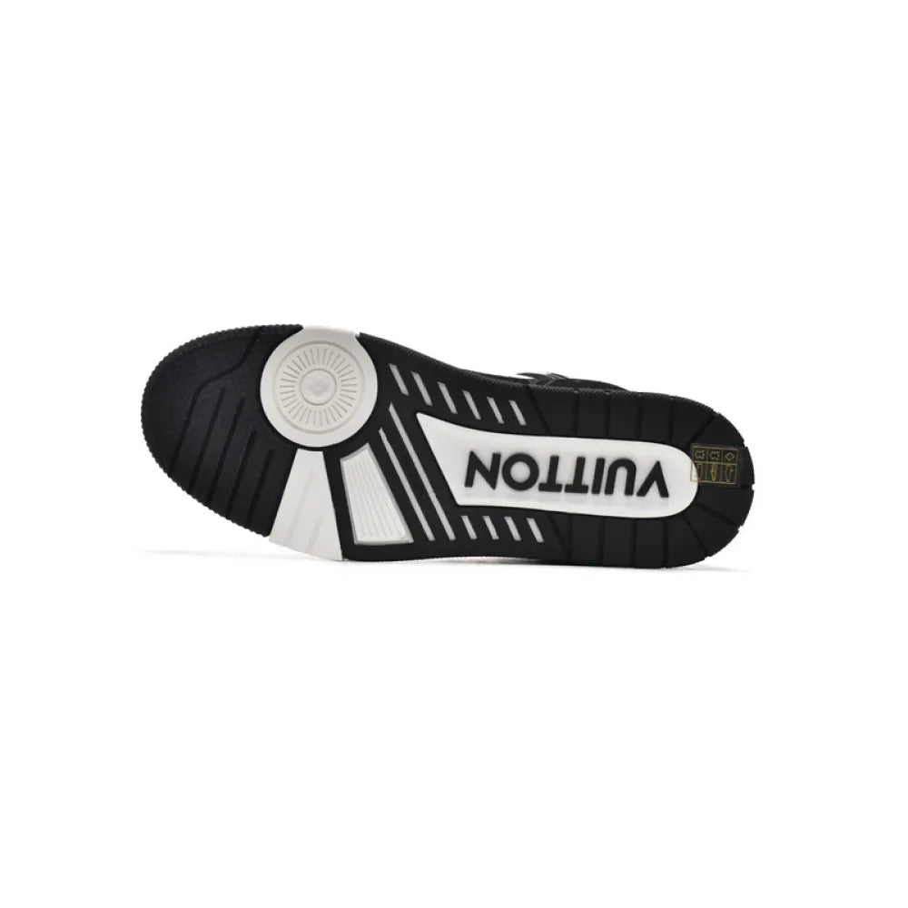 Louis Vuitton Trainer Black And White Cloth Cover VL1202