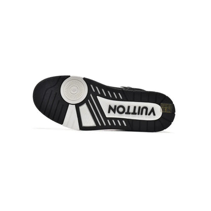Louis Vuitton Trainer Black And White Cloth Cover VL1202
